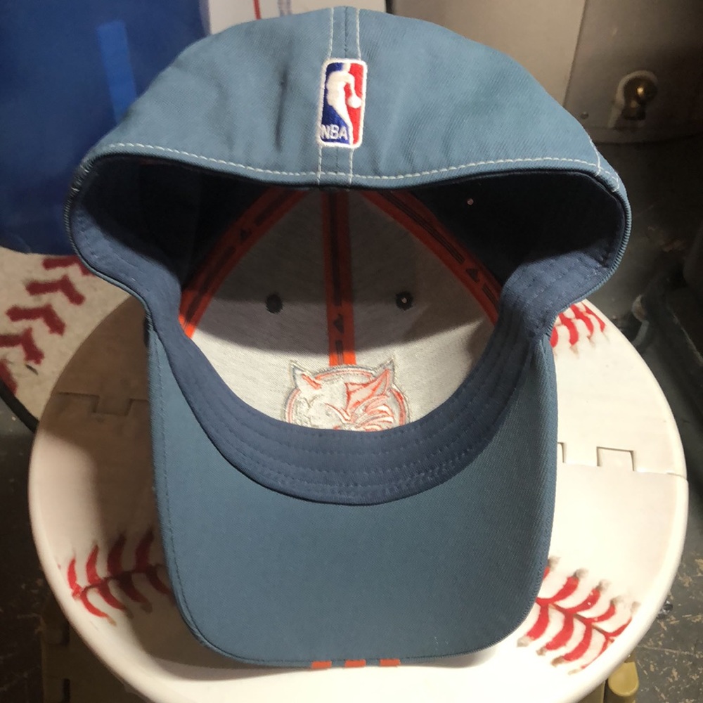 Charlotte Bobcats NBA Adidas Flex Fit Hat Cap Men’s OSFA - Picture 2 of 3